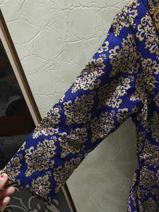 Elegant Blue Ethnic Gown