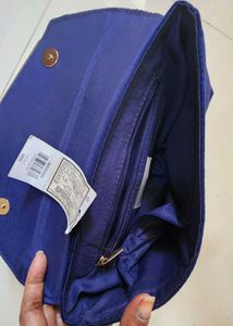 Dorothy Perkins Elegant Blue Clutch