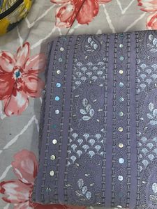 Lavender Embroidered Salwar Kameez