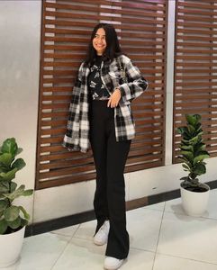 Plaid Flannel Jacket