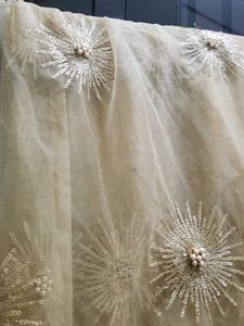 Embellished Tulle Fabric