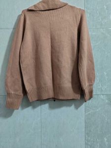 Bell Sleeves Stylish Peach Sweater 💕💕