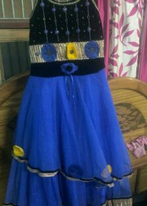Royal Blue Lehenga Choli Set