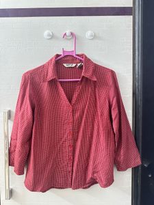 Smart Casual, Formal Red Shirt