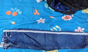 Navy Blue Denim Jeans👖(Slim Fit)