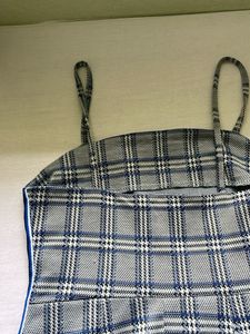 Plaid Mini Dress