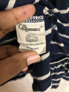 Queentex Blue Long Sleeve T Shirt