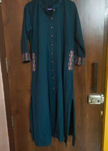 Navy Blue Colour Kurta Set
