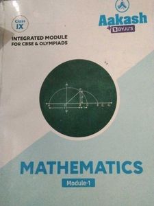 Aakash Byju's Class IX Mathematics Module-1