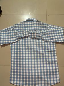 U.S. Polo Assn. Blue Checkered Shirt