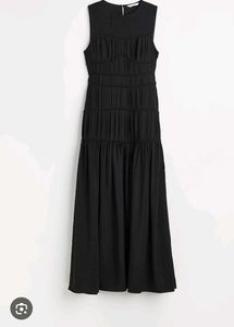 H&M Sleeveless Black Maxi Dress