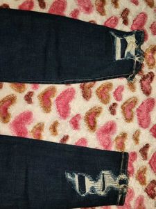 Distressed American Eagle Jeans