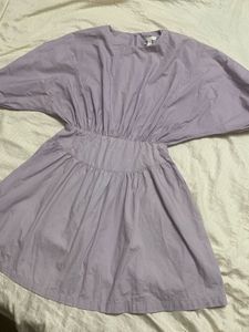 H&M Lilac Mini Dress