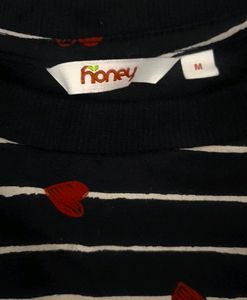 Heart Printed Sweater