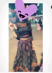 Crop Top & Skirt Set