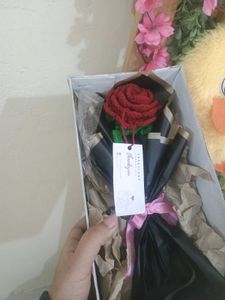 Crochet Rose Bouquet