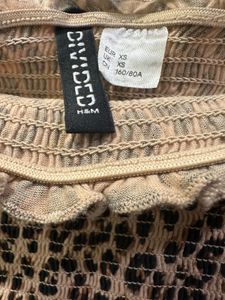 Leopard Print Tube Top