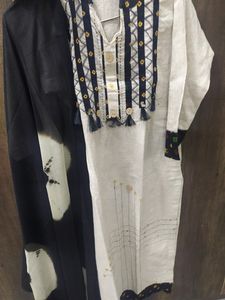 Kurta Set With Dhoti Salwar And Chiffon Dupatta