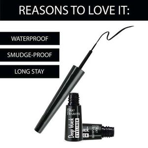 Blue Heaven Matte Deep Black Eyeliner Glide-On