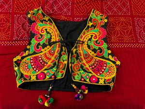 Embroidered Ethnic Top Koty