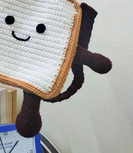 crochet toast bag