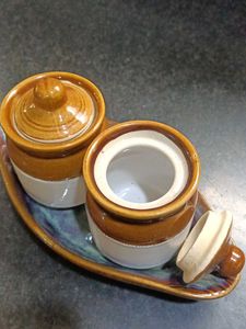 Pickle Container With Tray Pack Of 2