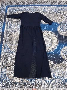 Elegant  Black Colour Maxi Dress