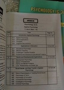 Digest Books For G-3 Psychology T.Y.B.A