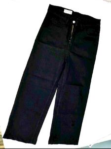 Black Straight Fit Jeans Unused