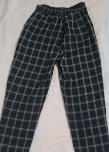 Checked Trousers