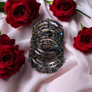 Beaded Coil Bracelet