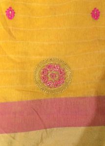 Boat Neck Blouse + Rich Look Saree