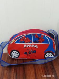 New Spiderman Car shape sling bag for kids