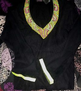 Black Colour Festive Gown
