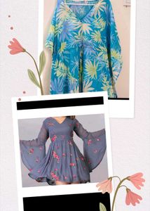 2 Combo Kaftan And Mini Gown