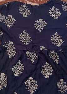 Combo Kurti And Crop Top