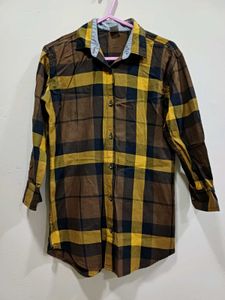 Mustard Yellow Colour Shirt