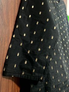 AHIKA Party Wear Elegant Black Kurta