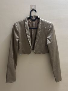 Thrifted Elegant Cropped Bolero Jacket