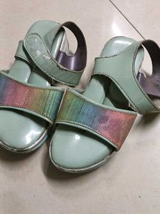 Rainbow Girls' Sandals size issue only 2 time wear