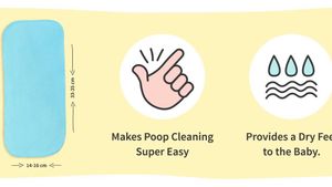 SuperBottoms Reusable Stay-Dry Nappy Liners