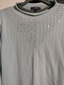 Code Embellished Top