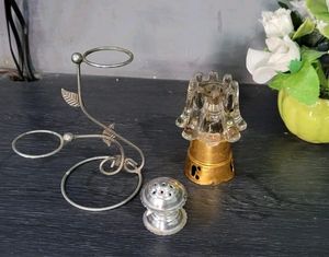 Pack 4 Agarbatti &amp; Diya &amp; Candle 2 Stand