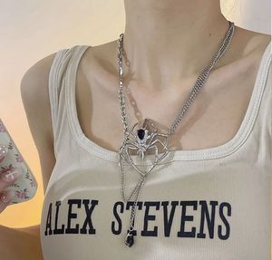 Y2k Spider Detailed Necklace