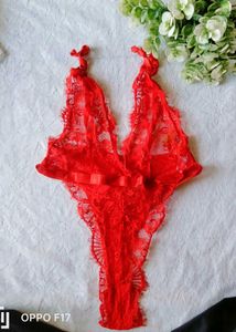 Red Net Bodysuit