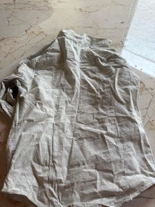 Highlander Cotton Linen Shirt Size S