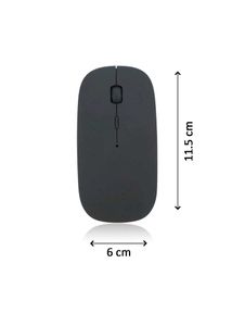 Slim Cordless Computer Mouse with Nano USB Receive