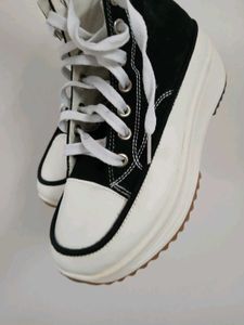 Platform High-Top Sneakers