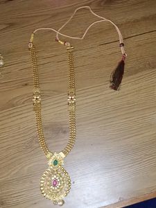 Necklaces Gold Covering With Earings