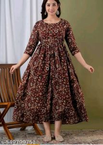 Maternity Cotton Gown for Women